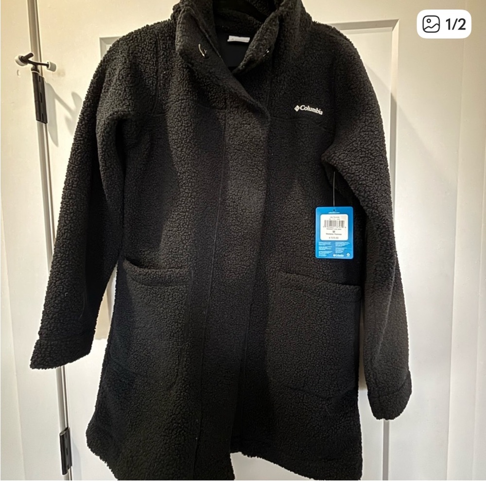 Columbia Women's Black Teddy Jacket